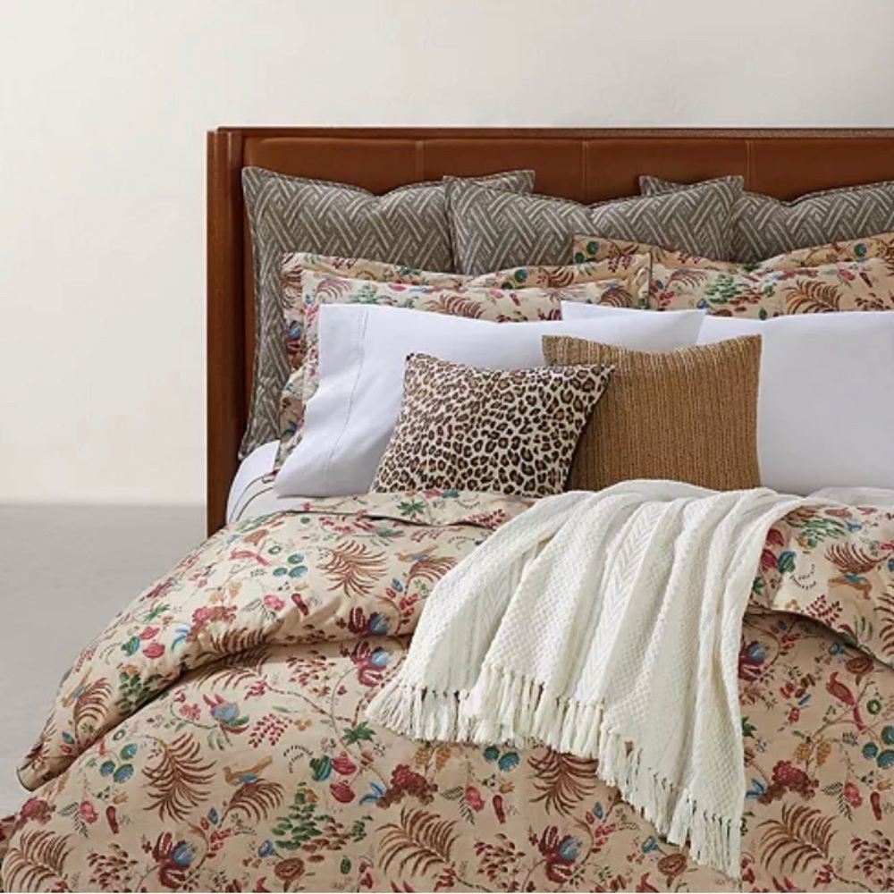 Ralph Lauren
Maren Cotton Percale Duvet Cover, Full Queen